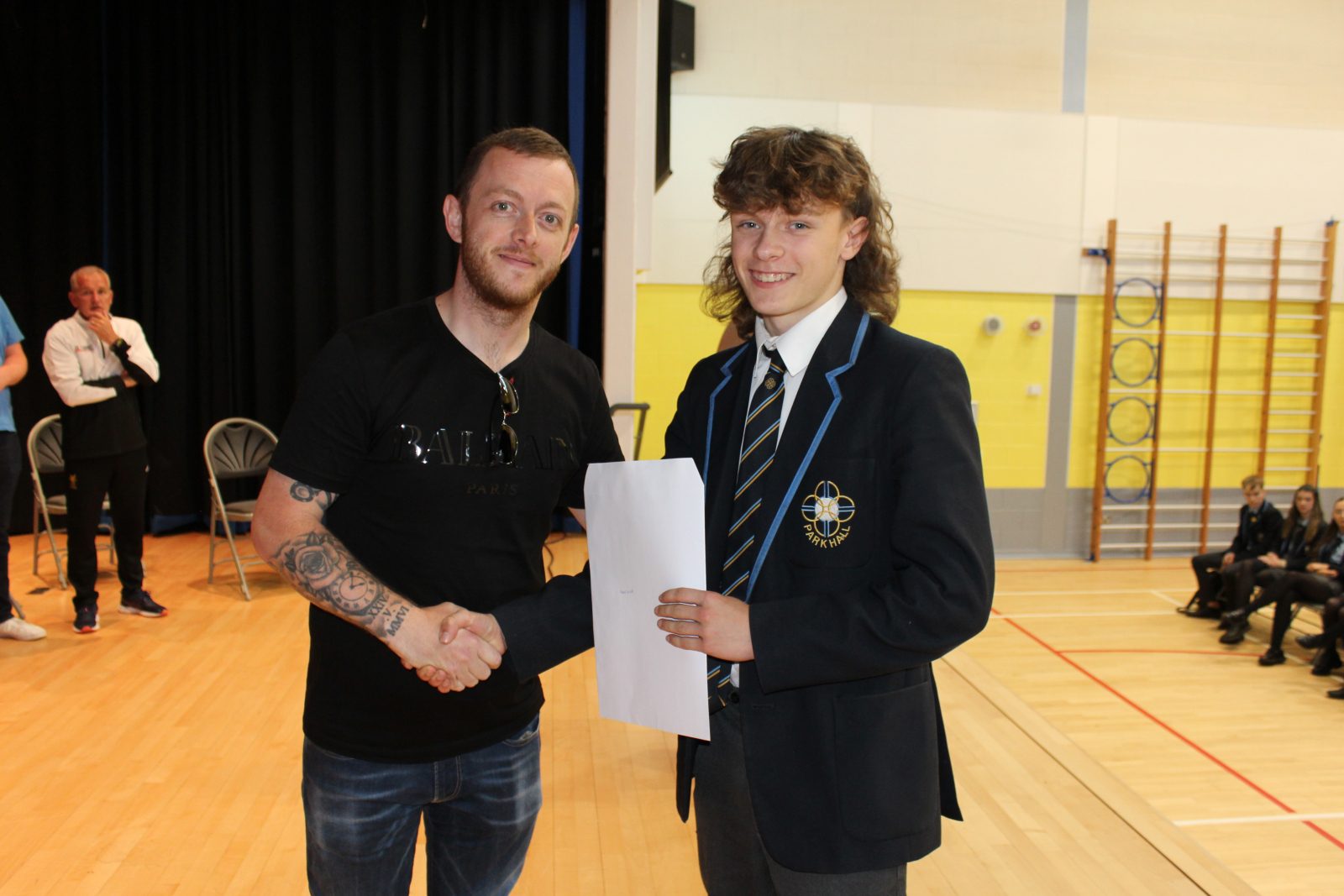 End of year rewards ceremony - Parkhall Integrated College